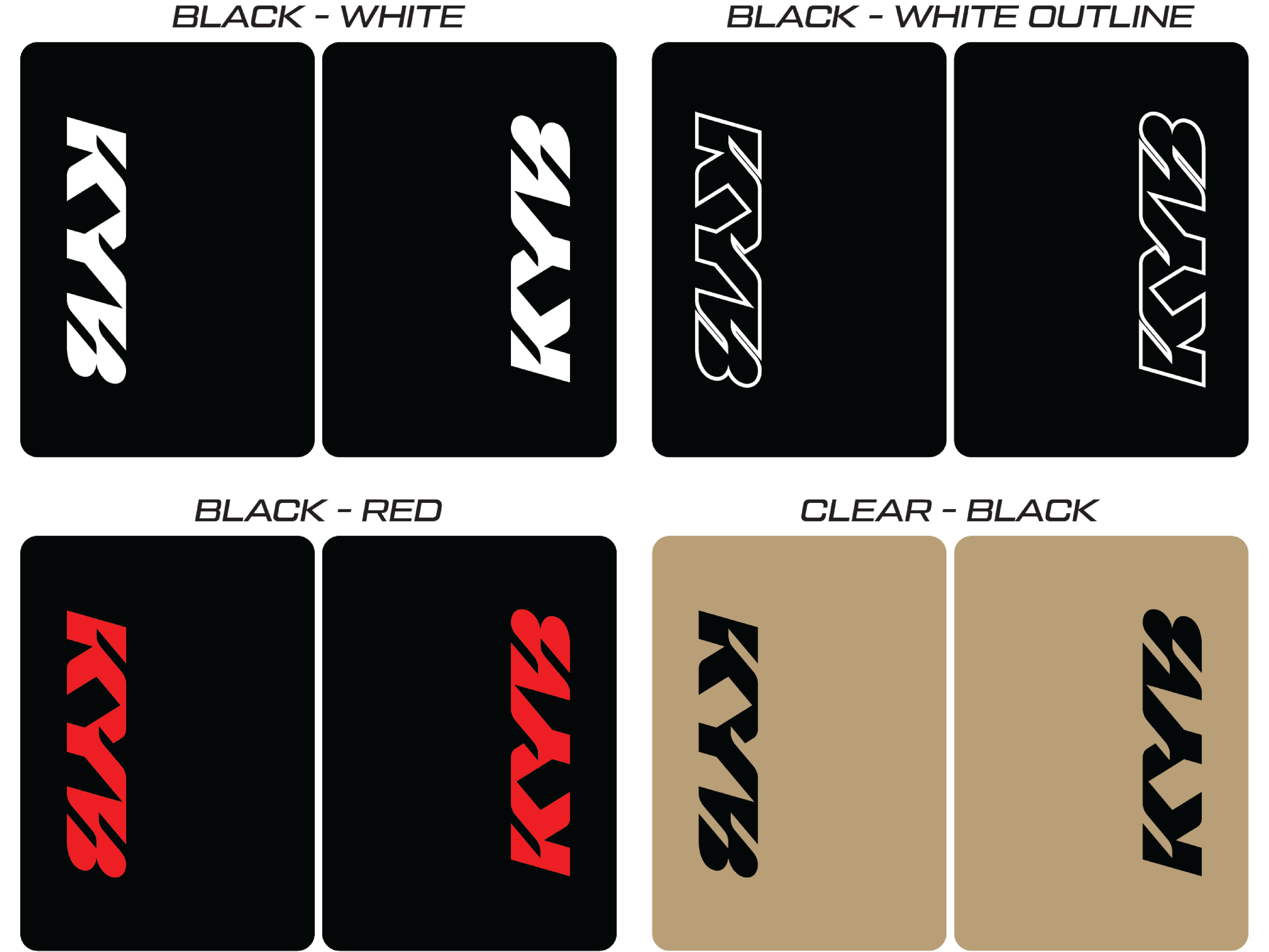KYB UPPER FORK WRAPS