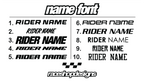 CUSTOM MX GRAPHICS